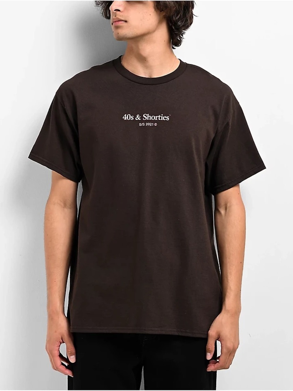 40s & Shorties General Logo Brown T-Shirt